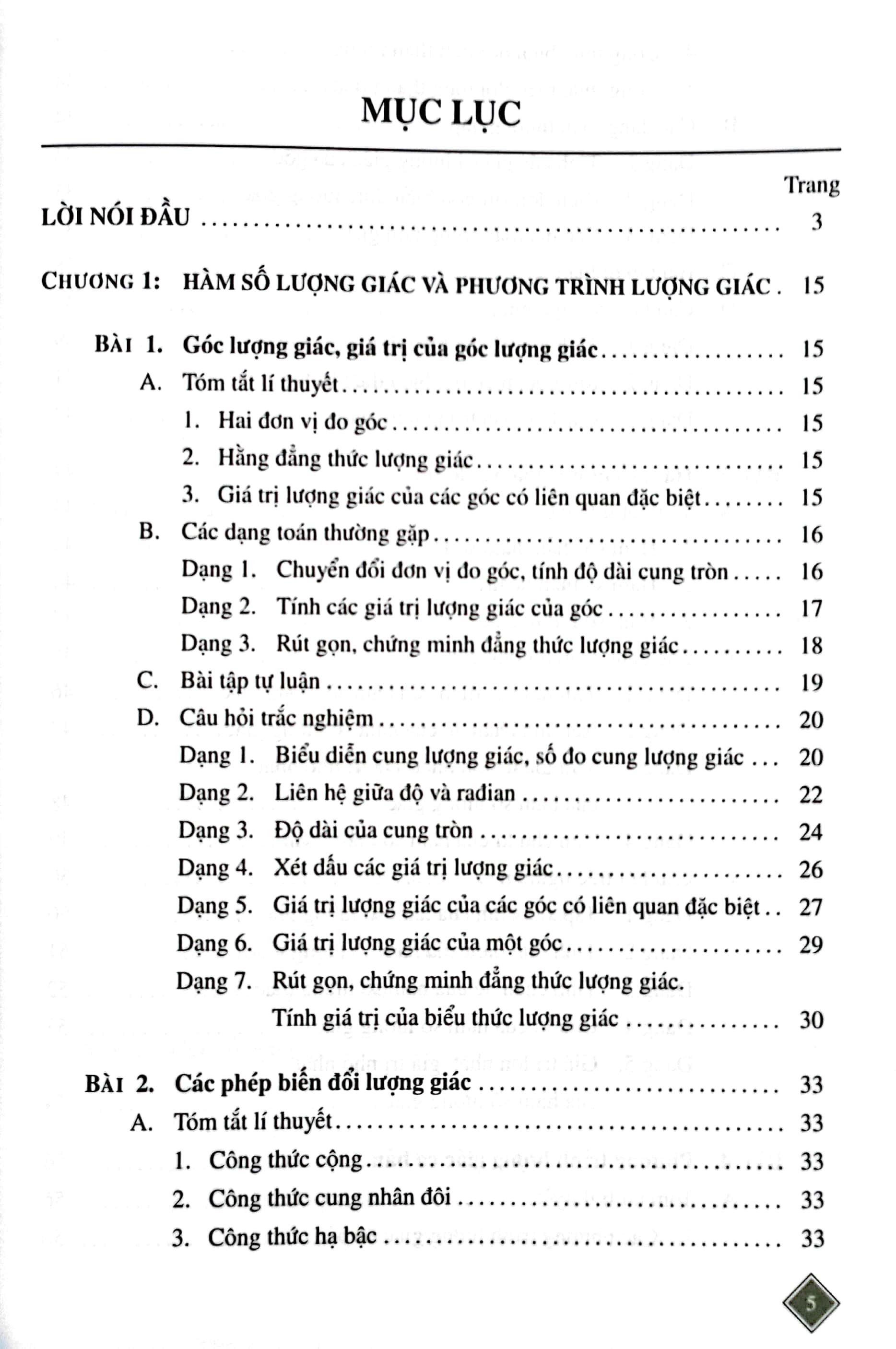 Chuyên Đề Toán 11 - Tập Một
