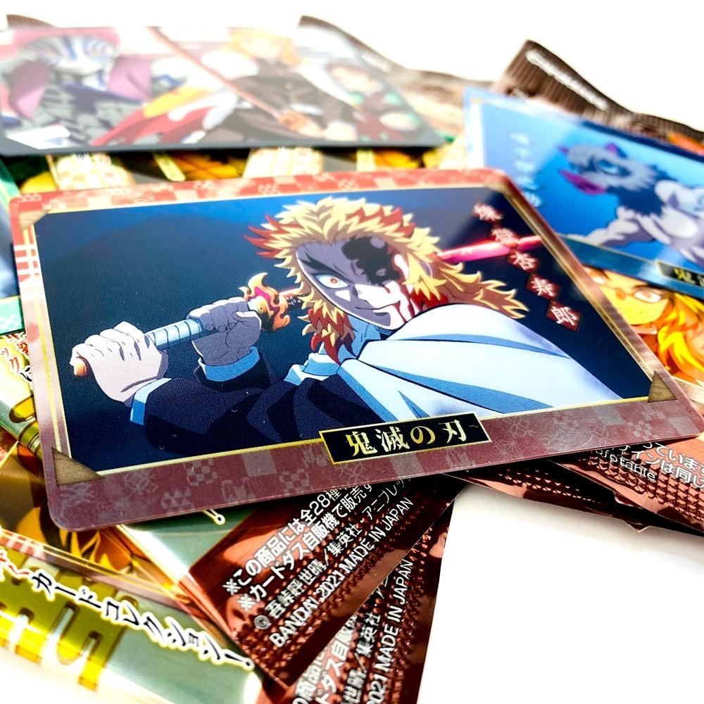 Thẻ Nhân Vật Thanh Gươm Diệt Quỷ - Bandai Kimetsu no Yaiba Metallic Card (2 Thẻ Ngẫu Nhiên/Túi)