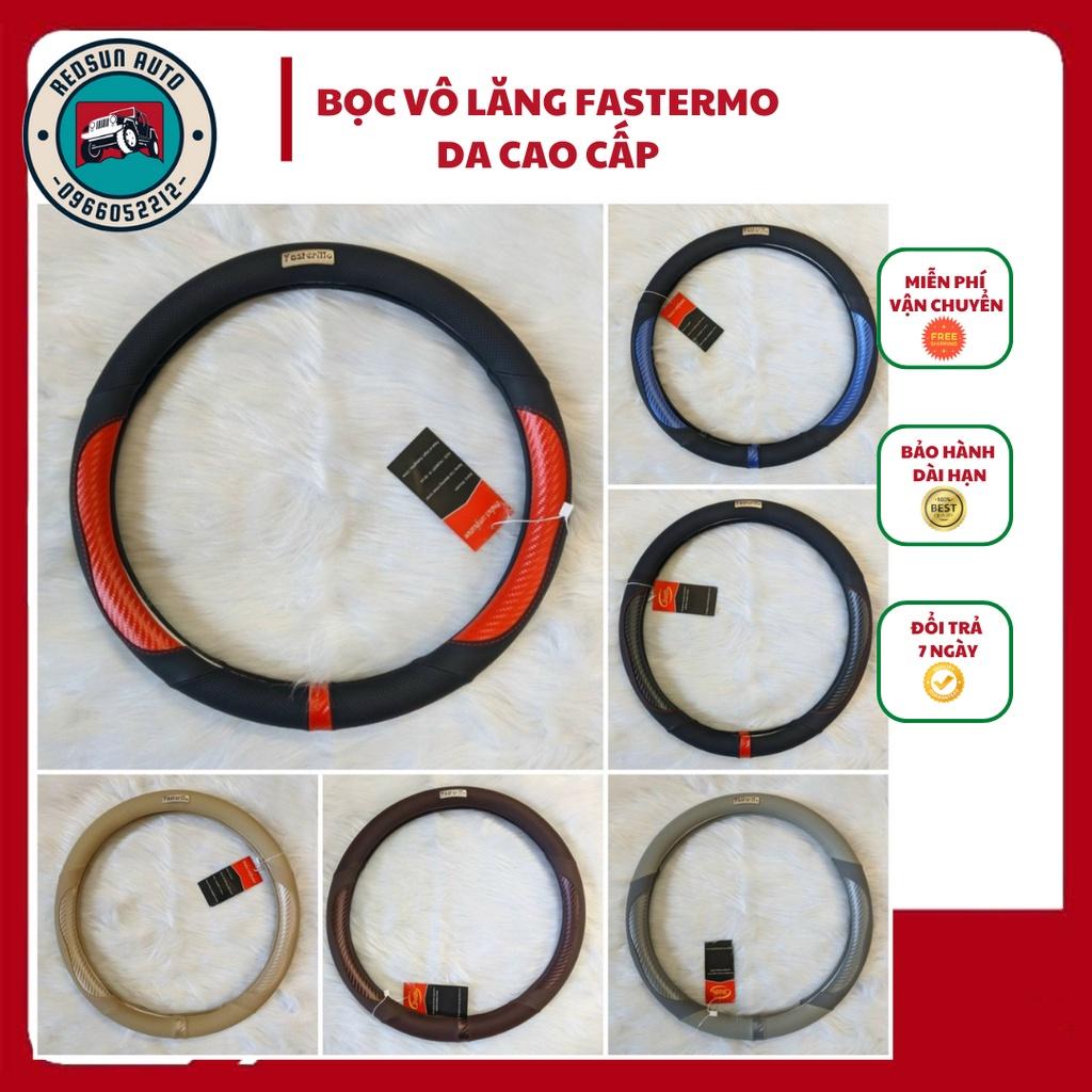Bọc Vô Lăng FasterMo Cao Cấp Da Thông Hơi Carbon, Bọc Vô Lăng Ô Tô Cao Cấp, Đầm Tay