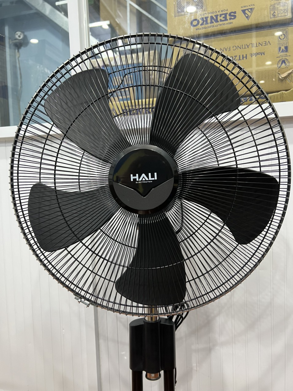 QUẠT SÀN  LỬNG CÔNG NGHIỆP HALI LS199- 80W- CÁNH 450mm -  Hàng chính hãng