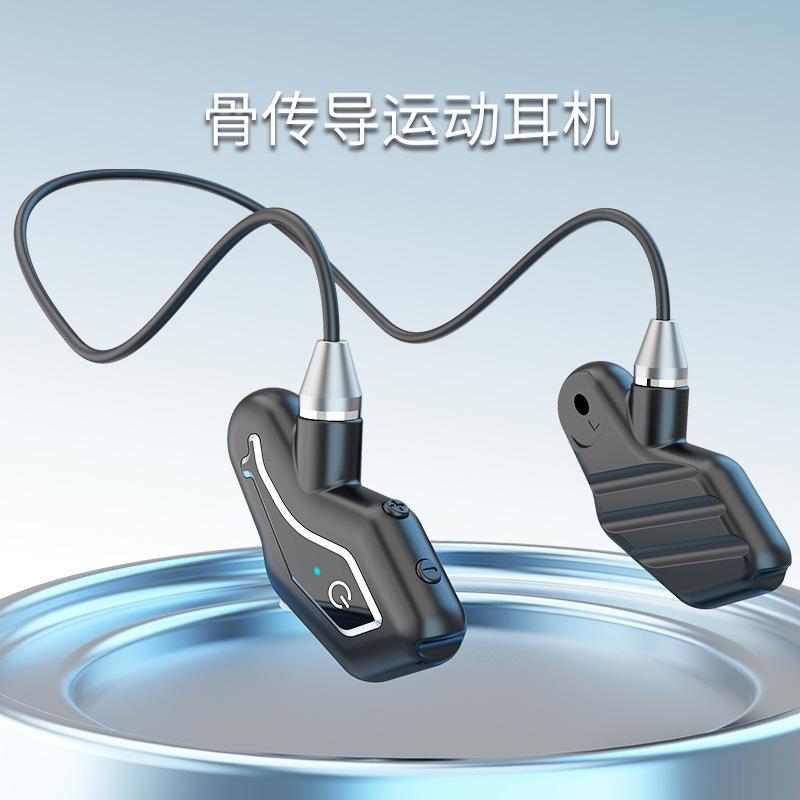 Khái niệm dẫn truyền xương T18 thuận lợi nhất Tai nghe Bluetooth TWS chống nước di động không đeo trong tai thời lượng pin siêu dài khi chạy thể thao