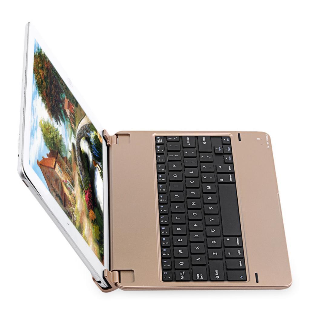 Gold Wireless Bluetooth3.0 Card Slot Portable Chargable Ultra-Slim Keyboard