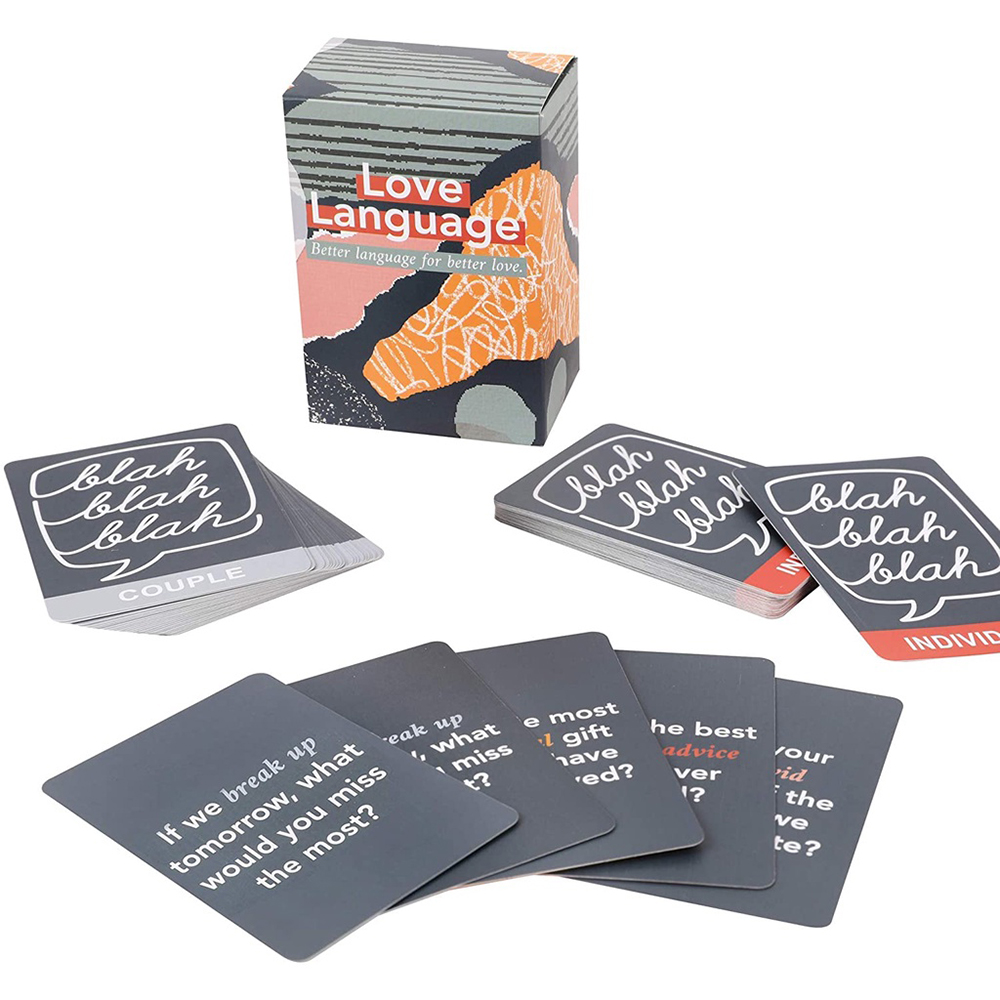 Bộ Bài Love Language Card Game 150 Câu Hỏi Dành Cho Các Cặp Đôi Yêu Nhau