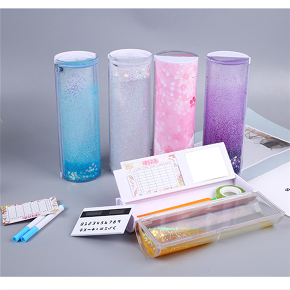 Plastic Pencils Storage Box Case for Pens Small Parts Beads