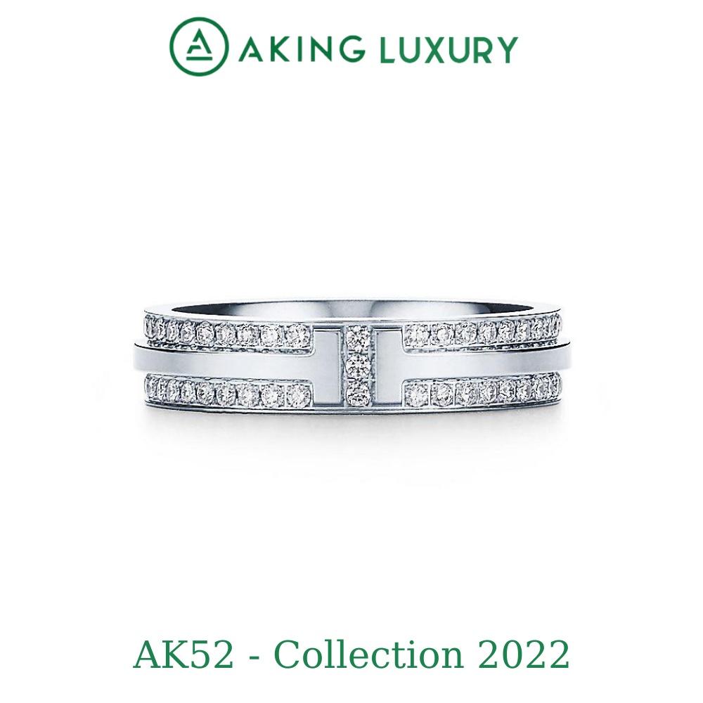Nhẫn bạc cao cấp AK52. Nhẫn nam, nhẫn nữ thể hiện sự quyến rũ. Nhẫn thiết kế mới nhất 2022
