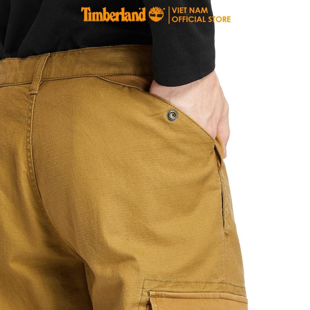 Quần Dài Nam Mixed-Media Relaxed Tapered Cargo Pants Màu Nâu Timberland TB0A2D1NIH