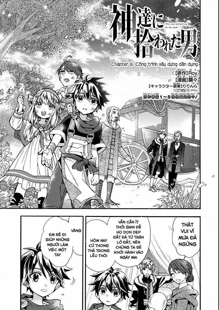 người đàn ông được chọn bởi các vị thần chapter 6 1