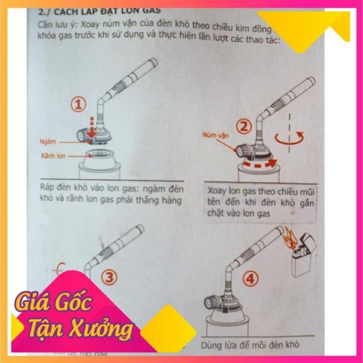 Đèn Khò Gas 2104 Siêu Tiện Lợi  TP'S