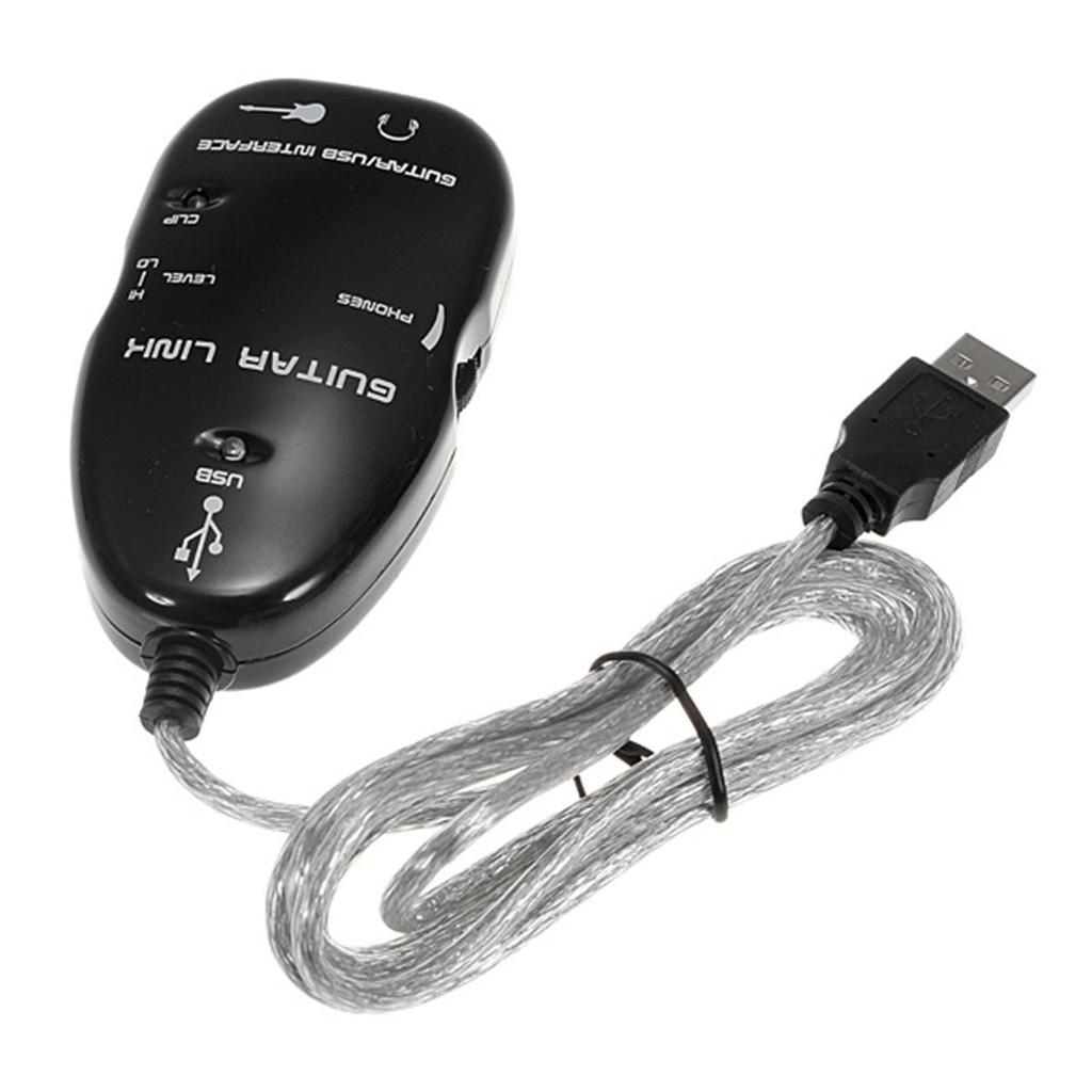 Cable USB Guitar Link kết nối đàn guitar với máy tính