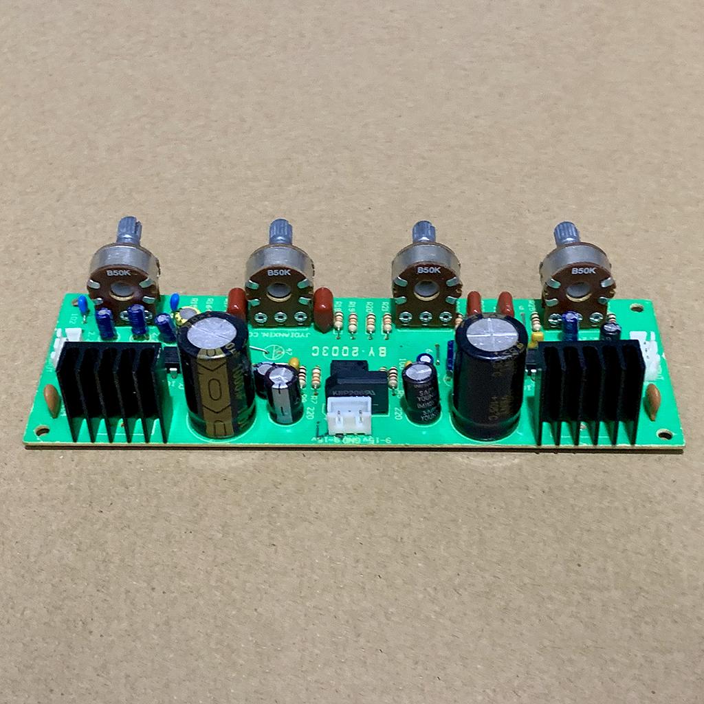 Hifi Preamp Màu Ban Bass Treble Âm Lượng Tiền Khuếch Đại Hội Đồng Bộ