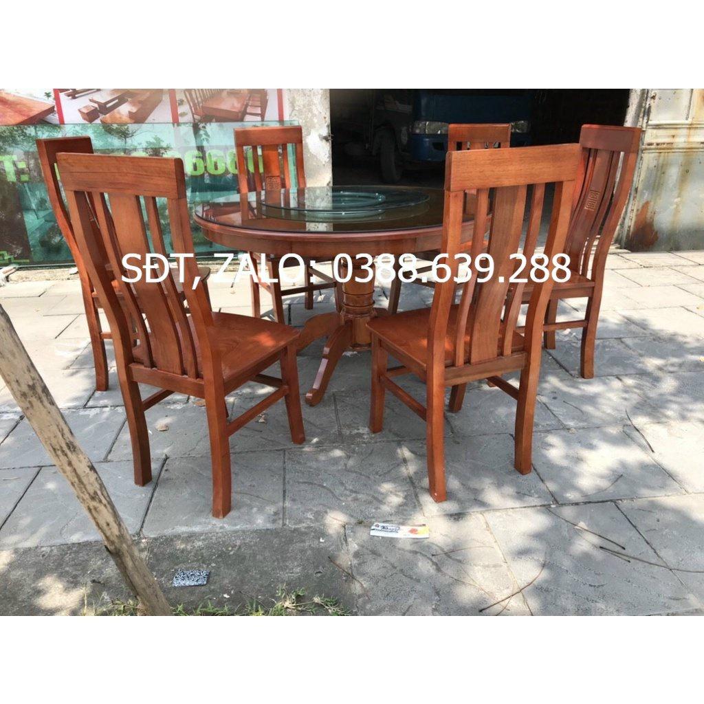 Bàn ghế ăn gỗ xoan