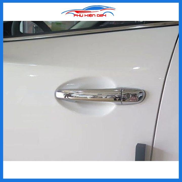 Ốp tay nắm cửa mạ crom MAZDA CX3 2021-2022 bảo vệ chống trầy xe