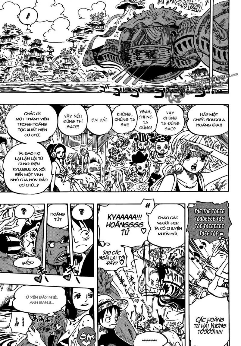 đảo hải tặc - one piece chapter 609 7