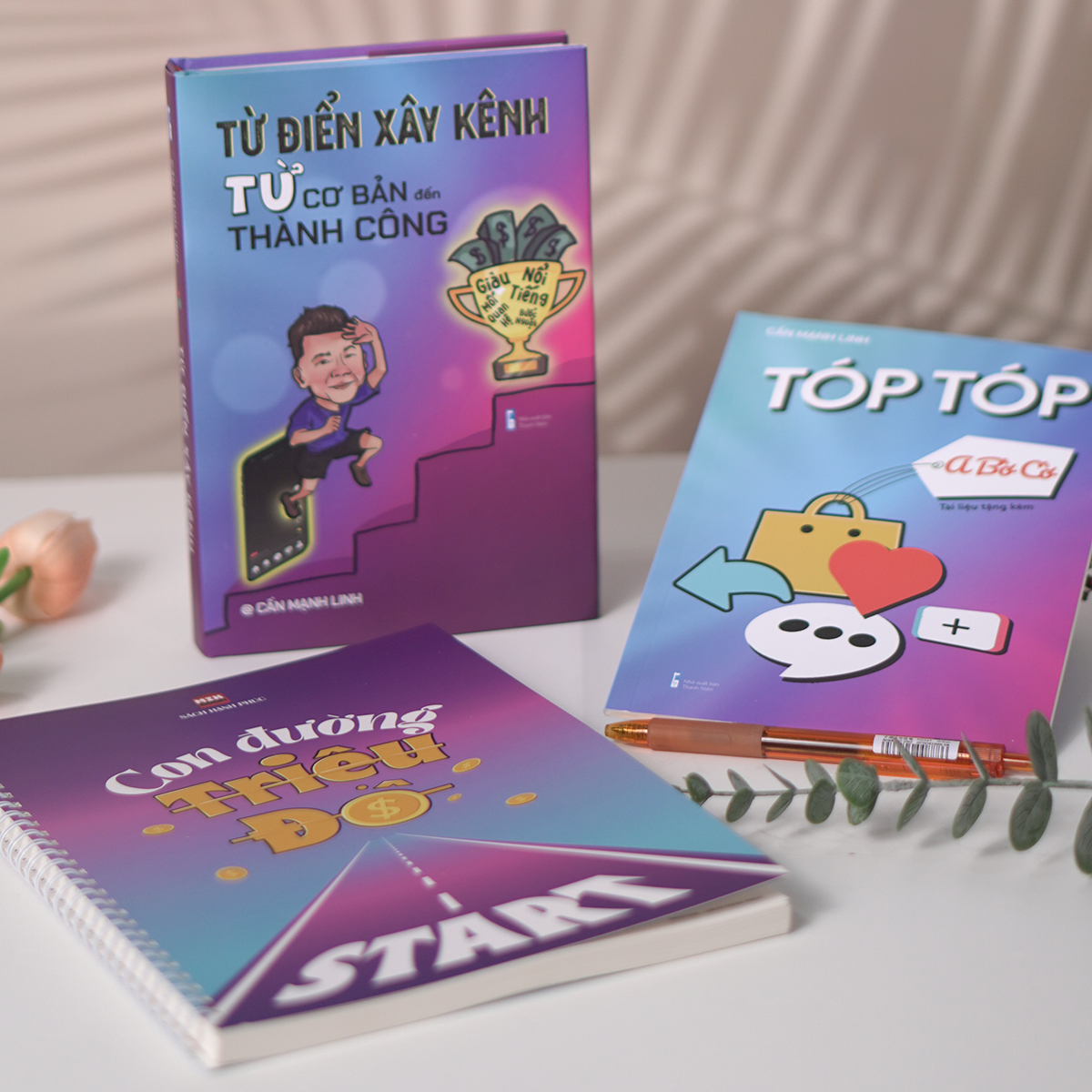 Combo Sách Từ Điển Con Đường Triệu Đô: 01 Từ Điển Xây Kênh và 01 Vở Viết Con Đường Triệu Đô