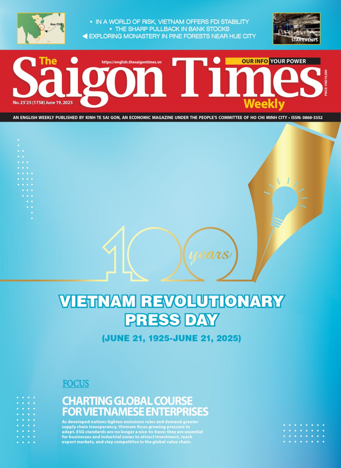 The Saigon Times Weekly kỳ số 25-2025