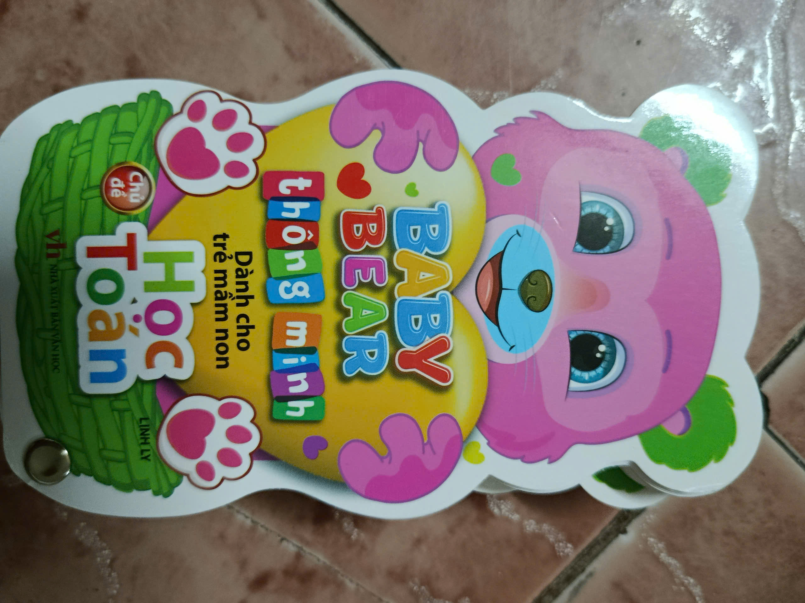 Bộ Baby Bear Thông Minh Dành Cho Trẻ Mầm Non - Bộ 6 Cuốn + Tặng Sticker Ngẫu Nhiên