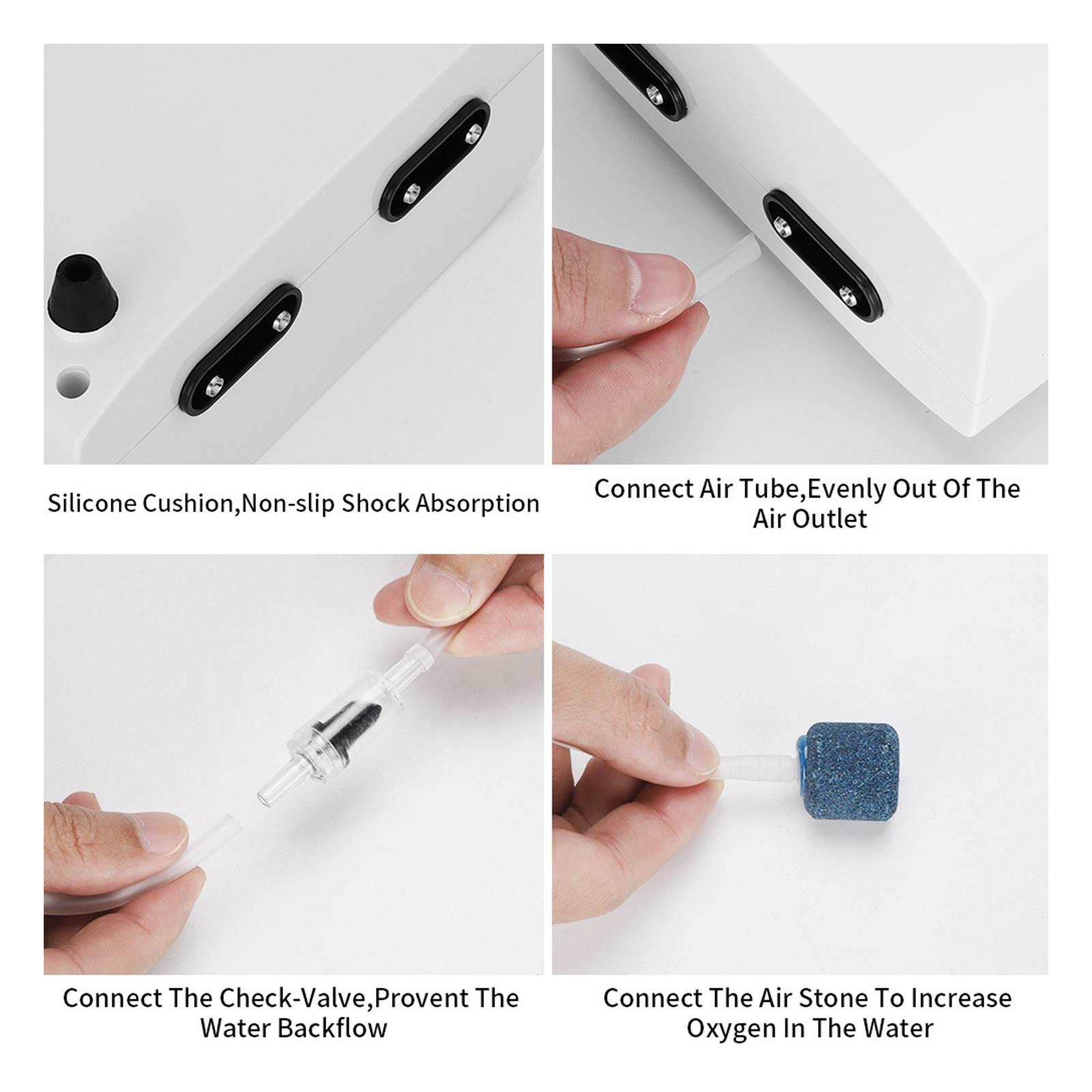 Máy bơm oxy bể cá Oxygenator có thể sạc lại