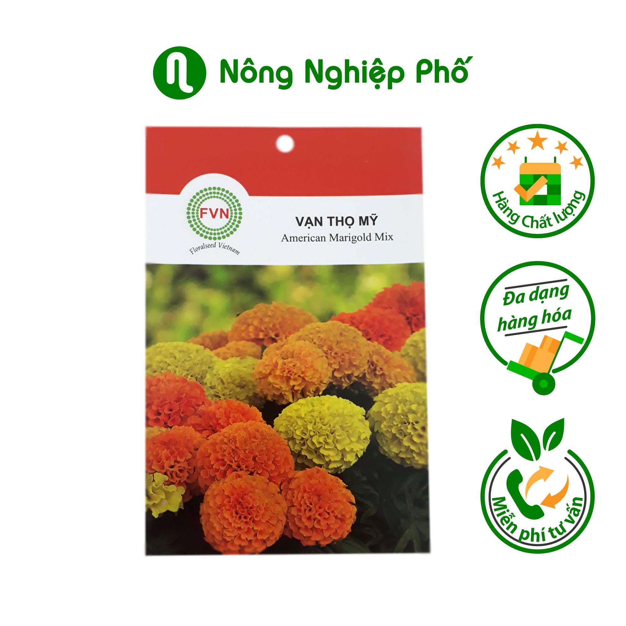 Hạt giống hoa Vạn thọ Mỹ FVN