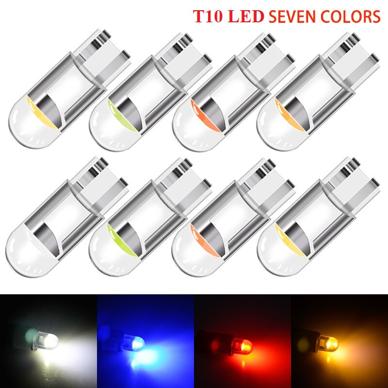 Đèn xi nhan demi thủy tinh T10 12V ô tô xe máy