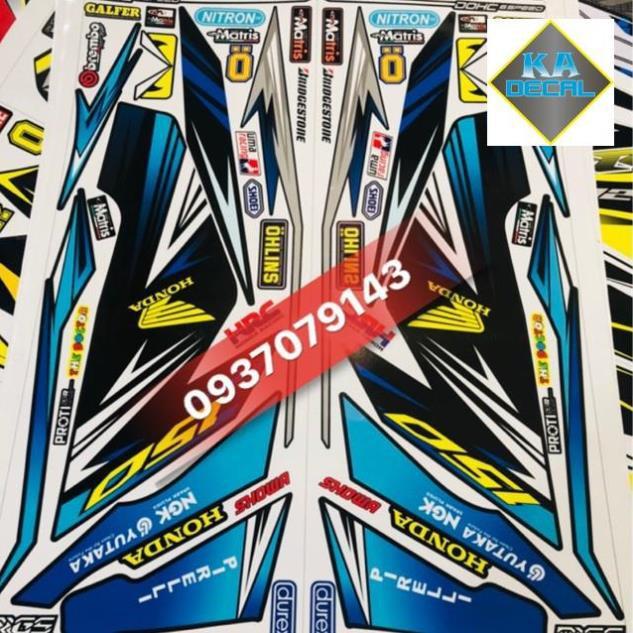 Tem rời winner dán xe đen tem 3 lớp ko bay màu