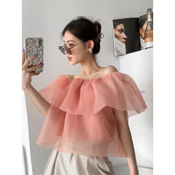 Áo trễ vai tay bồng