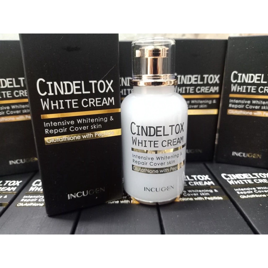 Kem dưỡng trắng da Cindel Tox white cream thể tích 50ml ,giúp trẻ hóa da , tăng độ ẩm ,bổ sung collagen cải thiện làn da lão hóa giúp da sáng hơn