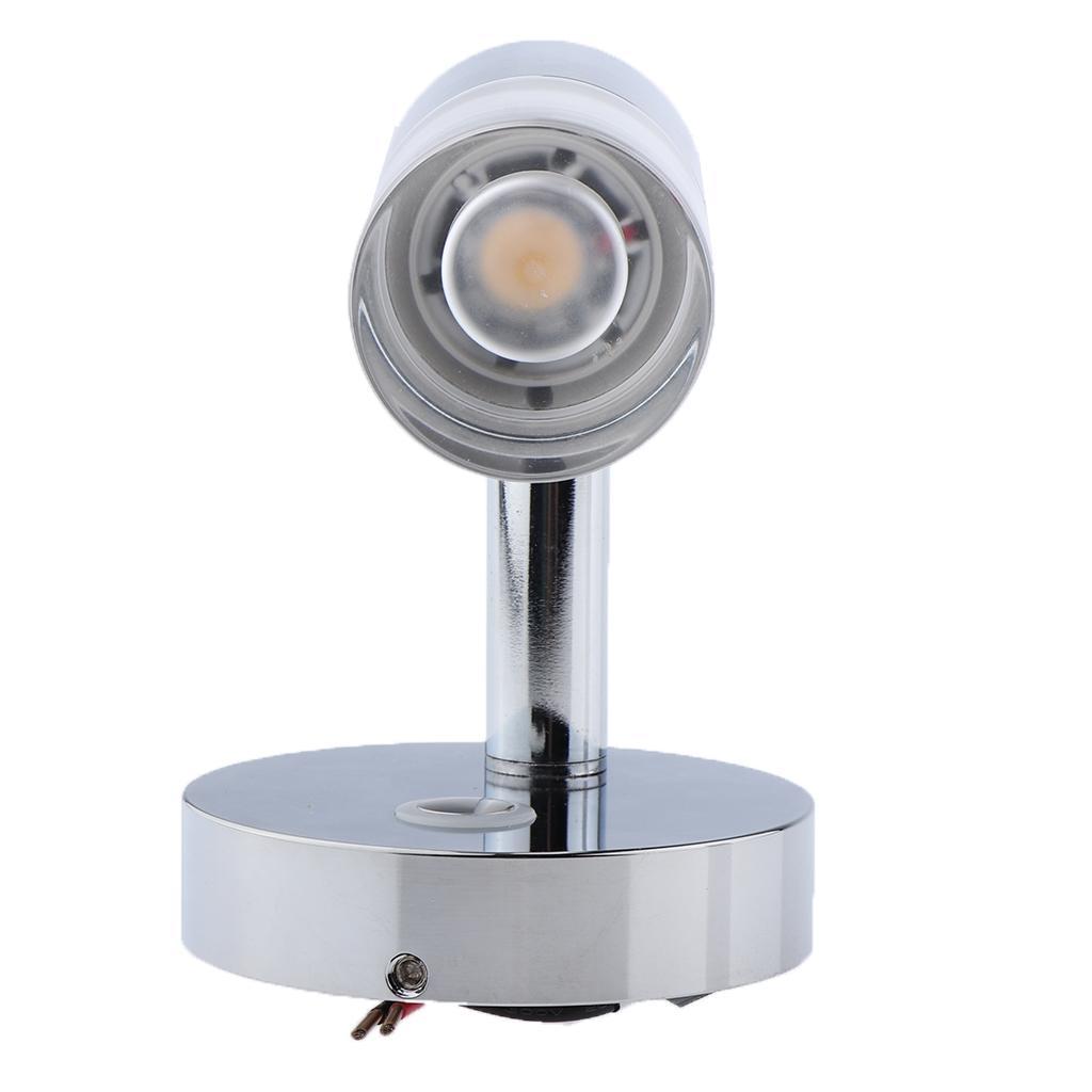 12V/24V LED Reading Light Touchable Switch Lamp for Marine Boat Yacht RVs