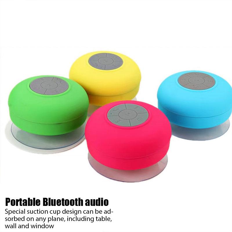 Loa Bluetooth Mini Chống Nước Không Dây Loa Siêu Trầm Hộp Âm Thanh Cho Phòng Tắm Nhà Tắm Loa Thông Minh Di Động Trên Văn Phòng Xe Hơi Ngoài Trời Color: Yellow