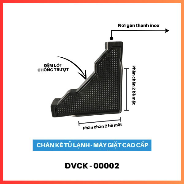 [Hàng Chính Hãng] Kệ Máy Giặt - Chân Kệ Tủ Lạnh Đa Năng Inox Cao Cấp Chống Rung Dakiosan