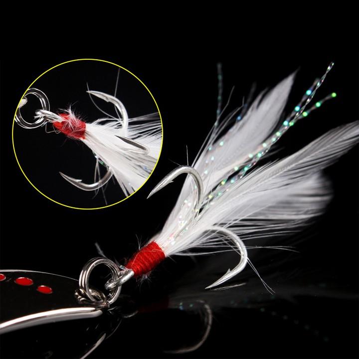 Mồi Câu Lure Mồi Thìa Lượn Spoon Mồi Câu Lure Suối Câu Mương MG2