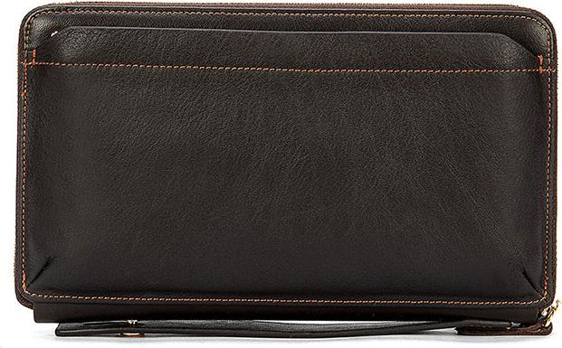 Ví cầm tay da bò BHM9043 Clutch da thật