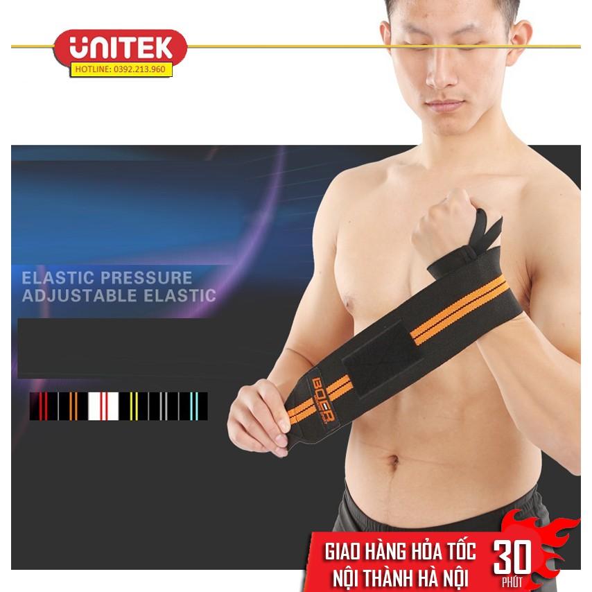 Quấn cổ tay tập Gym xỏ ngón Boer