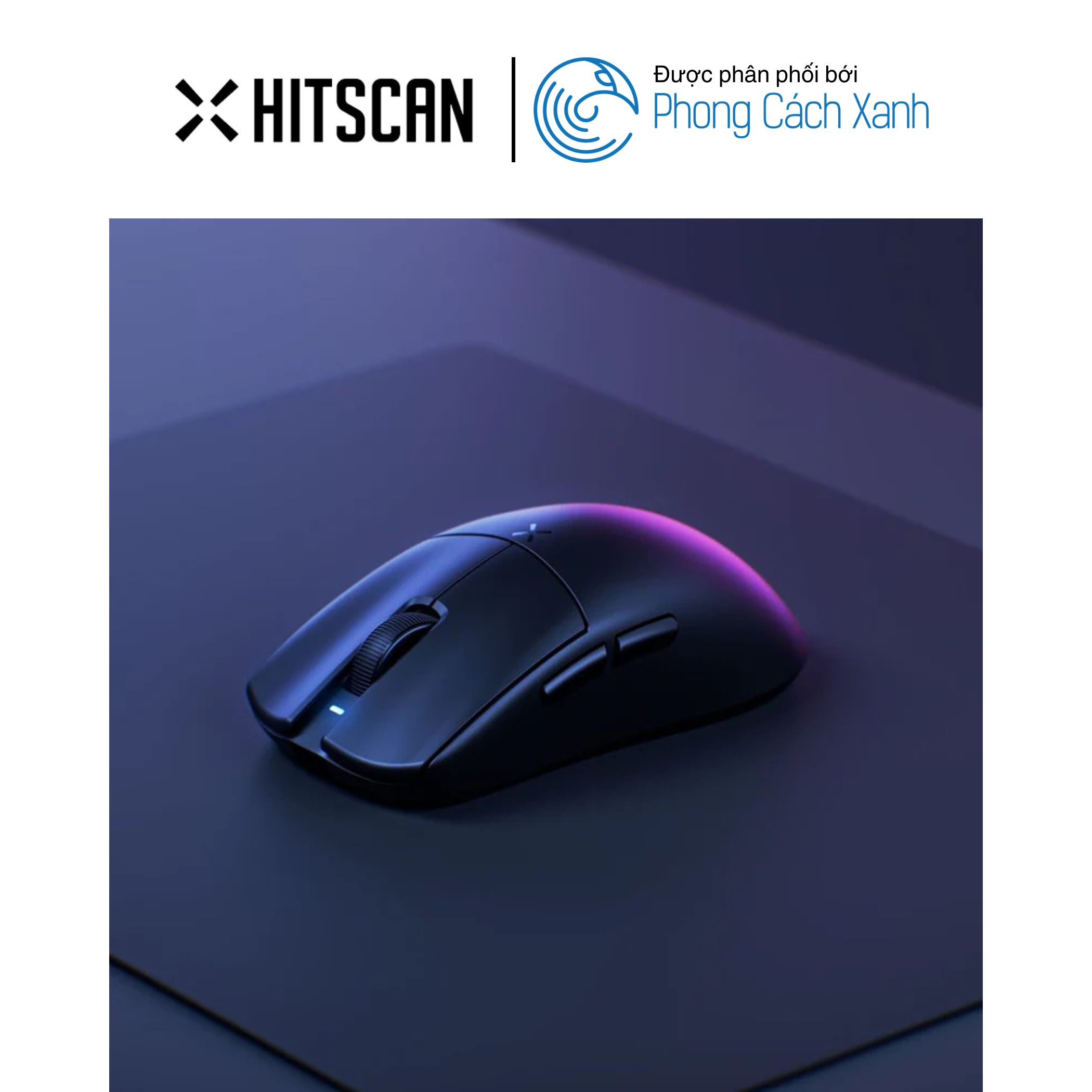 Chuột không dây siêu nhẹ Hitscan Hyperlight 8K - Hàng Chính Hãng