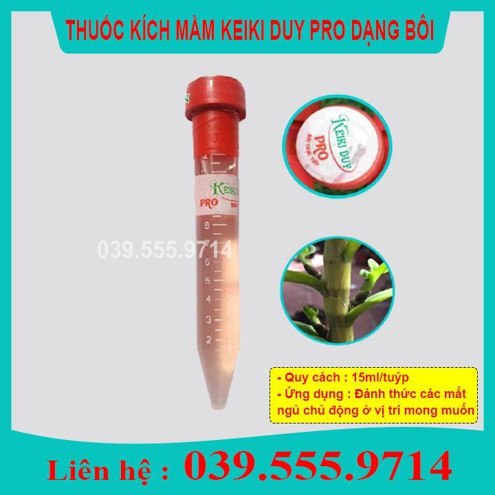 CHẾ PHẨM KEIKI DUY ĐỎ PRO DẠNG BÔI CHUYÊN DÙNG KÍCH MẦM, KÍCH TRỒI CHO LAN