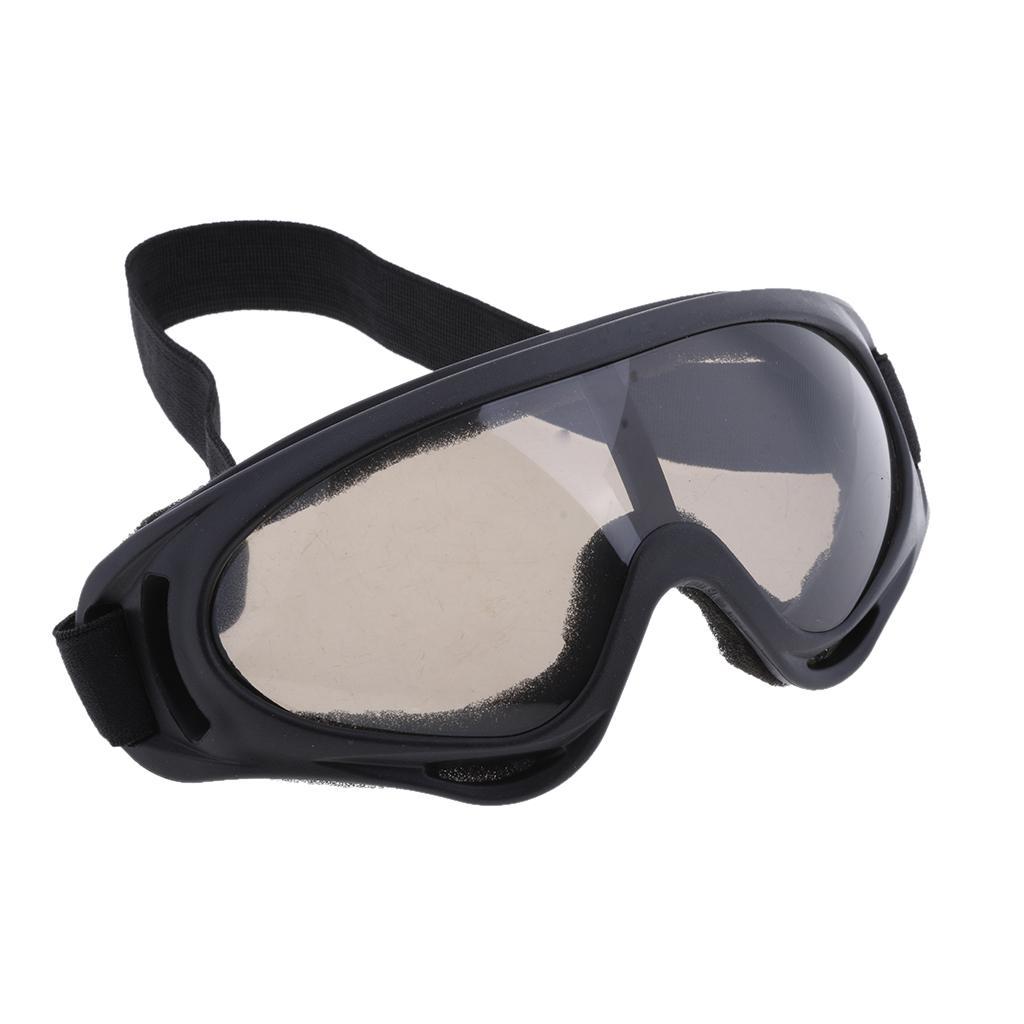 2x Motorcycle Bike ATV Dust Goggles Motocross Racing Road Eyewear Adults