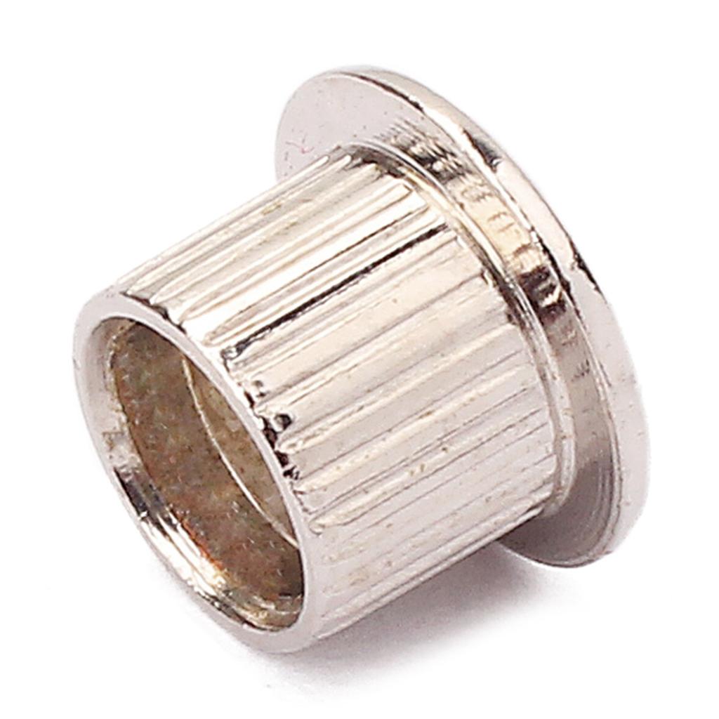 Sunnimix 6 Chiếc Đàn Guitar Bushings Máy Đầu Chỉnh Chốt Khóa Bushings Chuyển Đổi Adapter Ferrules Mạ Niken 8 Mm