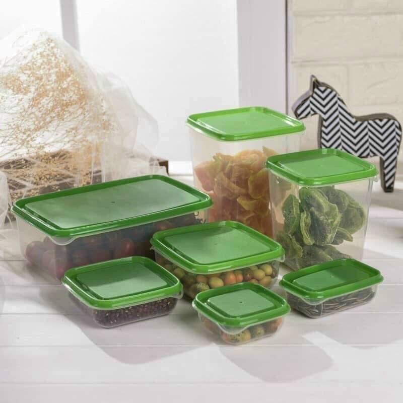 Bộ Hộp 17 Món AIKE - Set 17 Hộp Nhựa Đựng Bảo Quản Thực Phẩm Cao Cấp