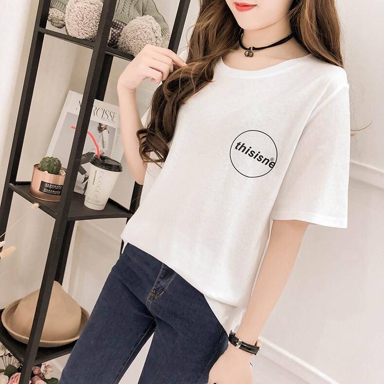 Áo thun tay lỡ KOMBOH phông Unisex nam nữ oversize form rộng THISISME - A82