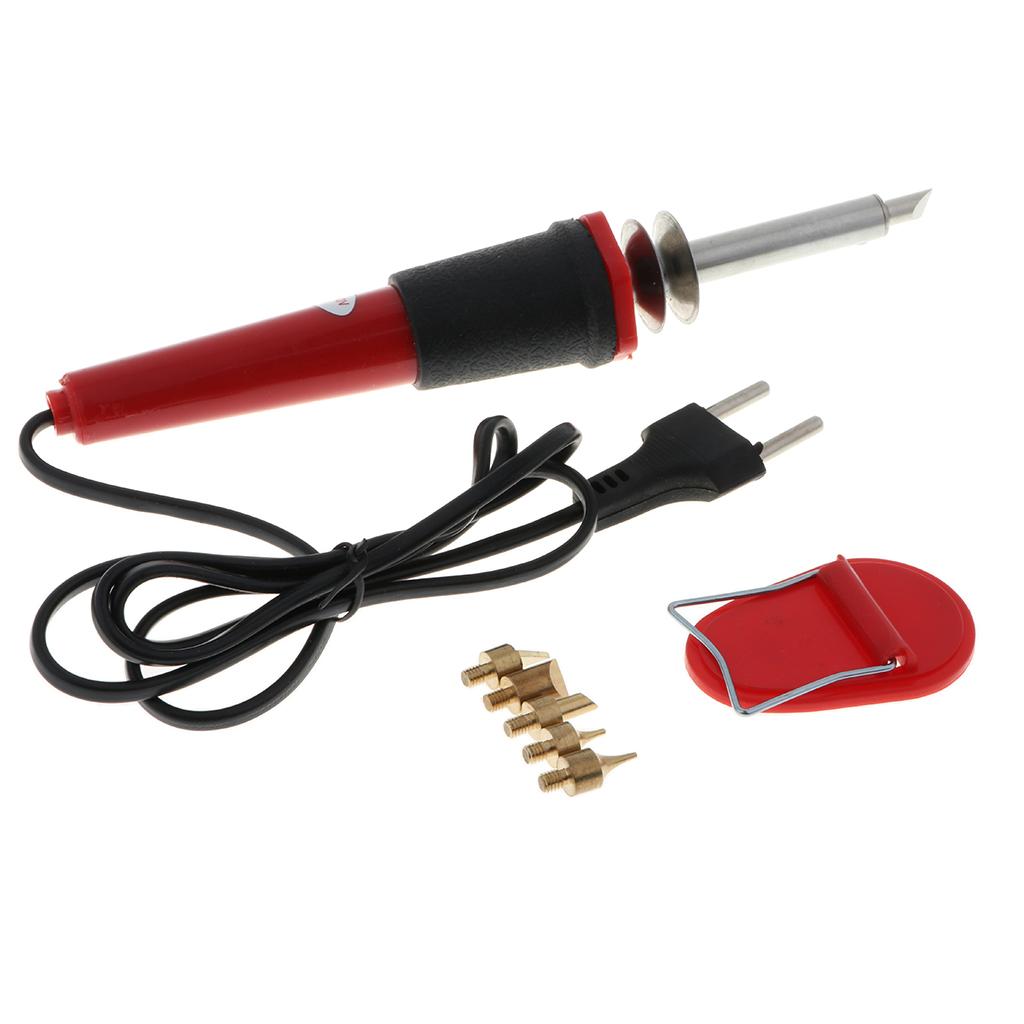 7 in 1 Electric Soldering Iron Tool Kit Adjustable Temperature EU Plug
