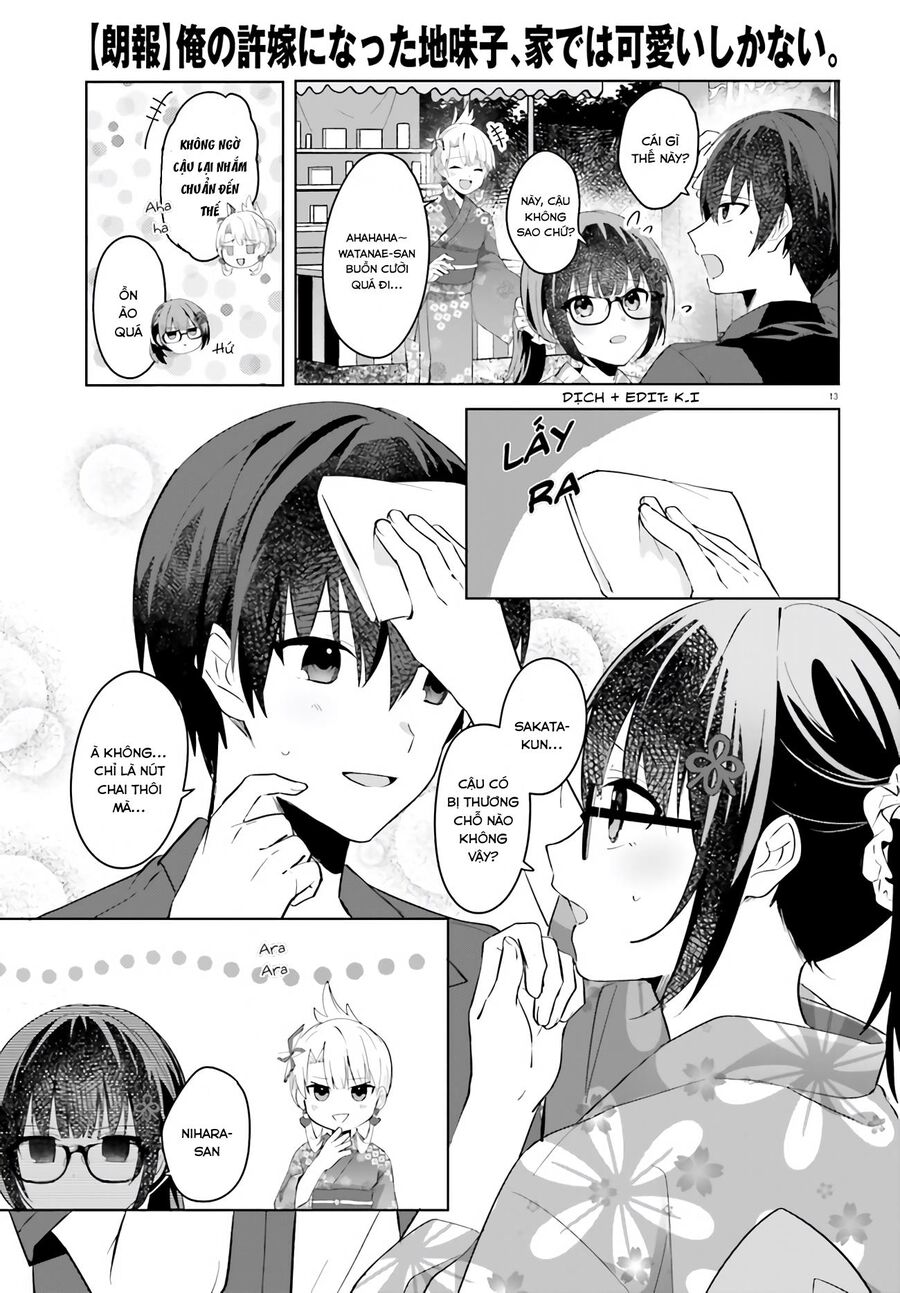 hôn thê nhạt nhẽo của tôi chỉ đáng yêu khi ở nhà chapter 19 15