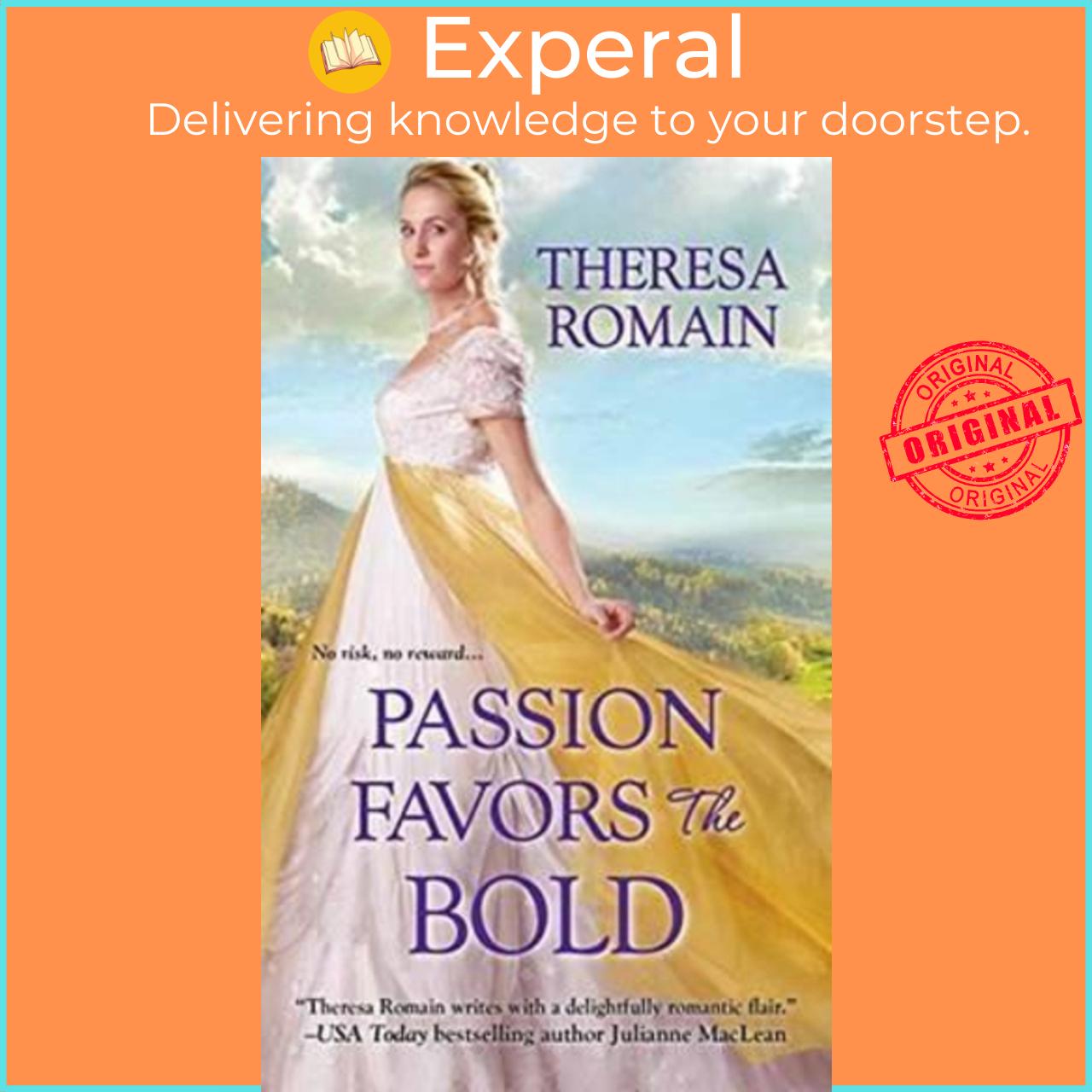 Sách - Passion Favors The Bold by Theresa Romain (US edition, paperback)