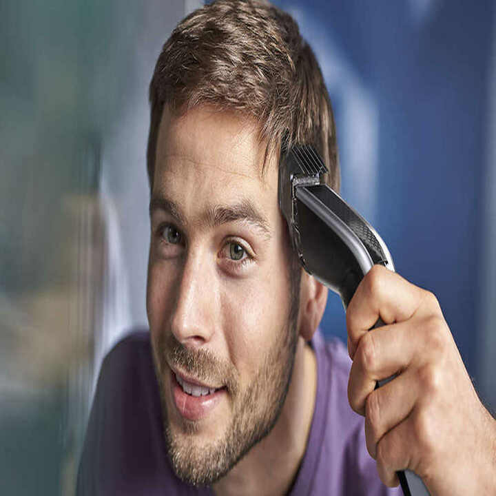 Tông đơ cắt tóc cao cấp Philips HC5690/15 tích hợp 2 lưỡi cắt, đảm bảo cắt nhanh chóng, tiết kiệm thời gian - Hàng Nhập Khẩu