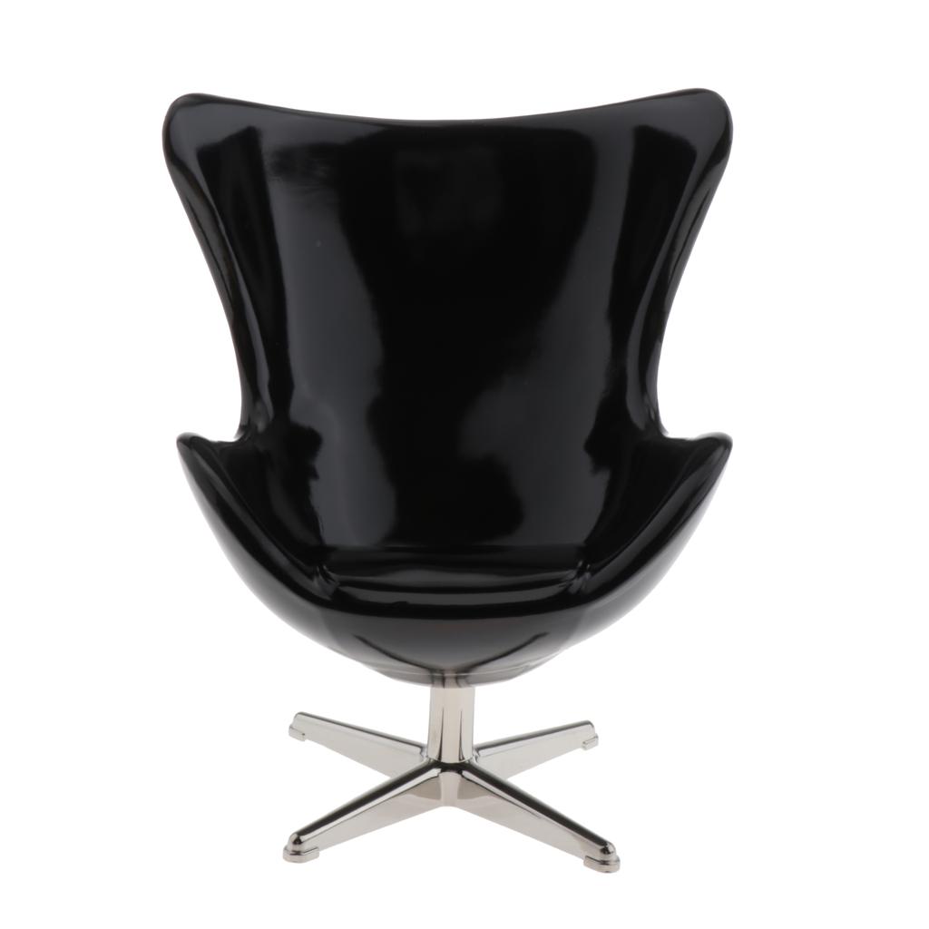 Miniature Dollhouse Chair Model - Dolls House Furniture Decor Accessories - 1/6 Scale