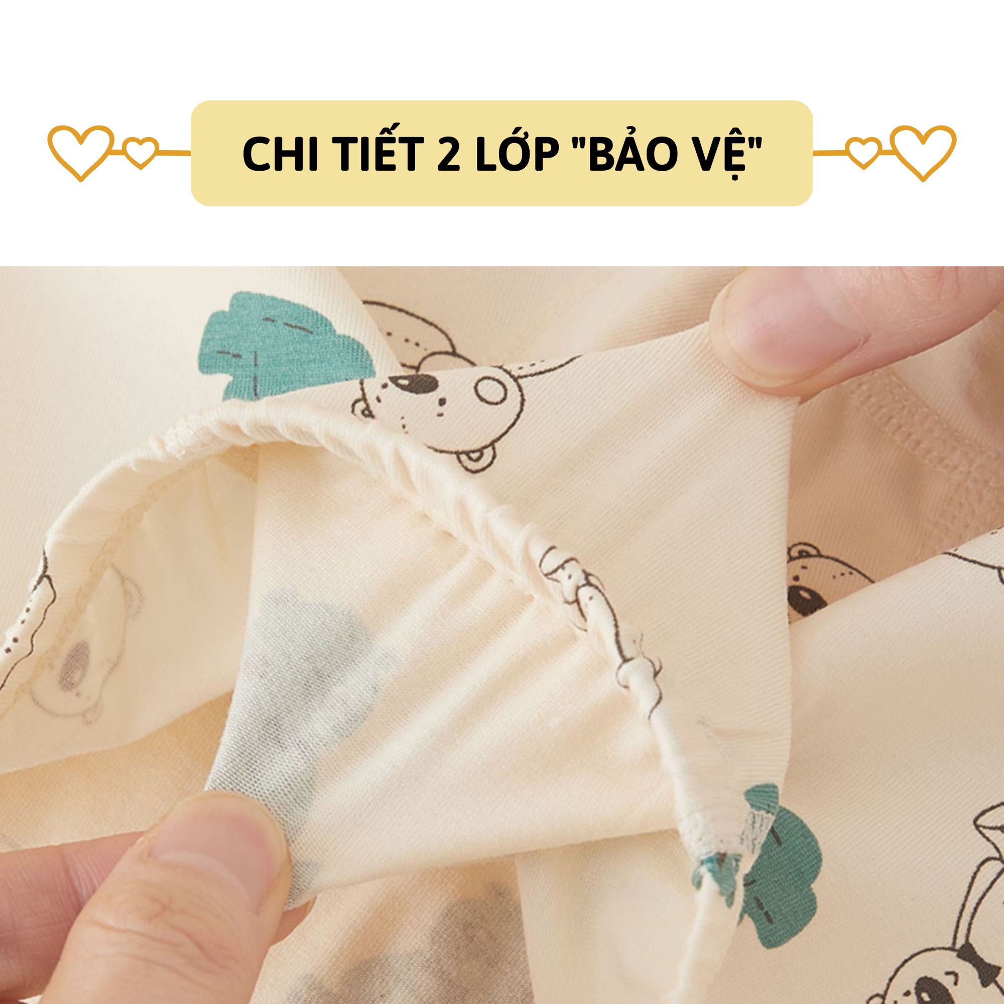 Set 3 quần lót bé trai tam giác 27kids Quần chip bé trai vải khử khuẩn công nghệ mới họa tiết dễ thương BSUW2