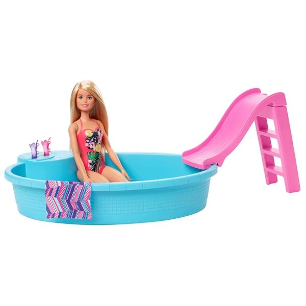 Búp Bê Hồ Bơi Mát Lạnh Barbie GHL91