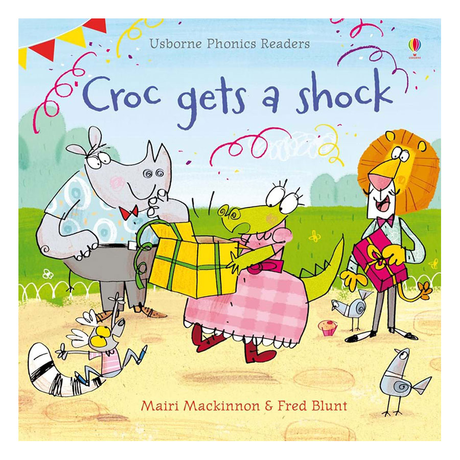 Usborne Croc gets a shock