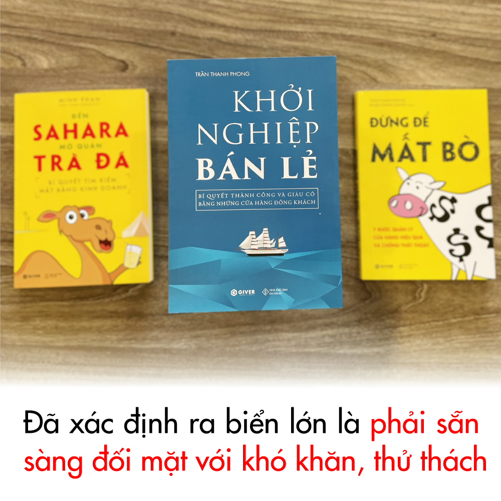 Bộ Sách Khởi Nghiệp Bán Lẻ - Bí Quyết Thành Công Và Giàu Có Bằng Những Cửa Hàng Đông Khách