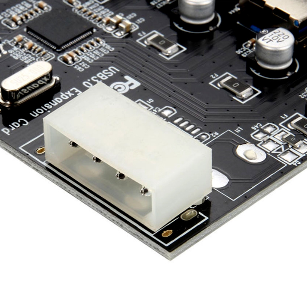 Card chuyển đổi PCI Express sang USB 3.0 4 port (Đen)