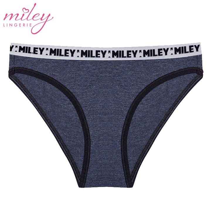 Combo 3 Quần Lót Nữ Melange Sporty Chic Miley Lingerie - Màu Xanh Đen, Trắng Kem, Tím FCB0100-0200-1000