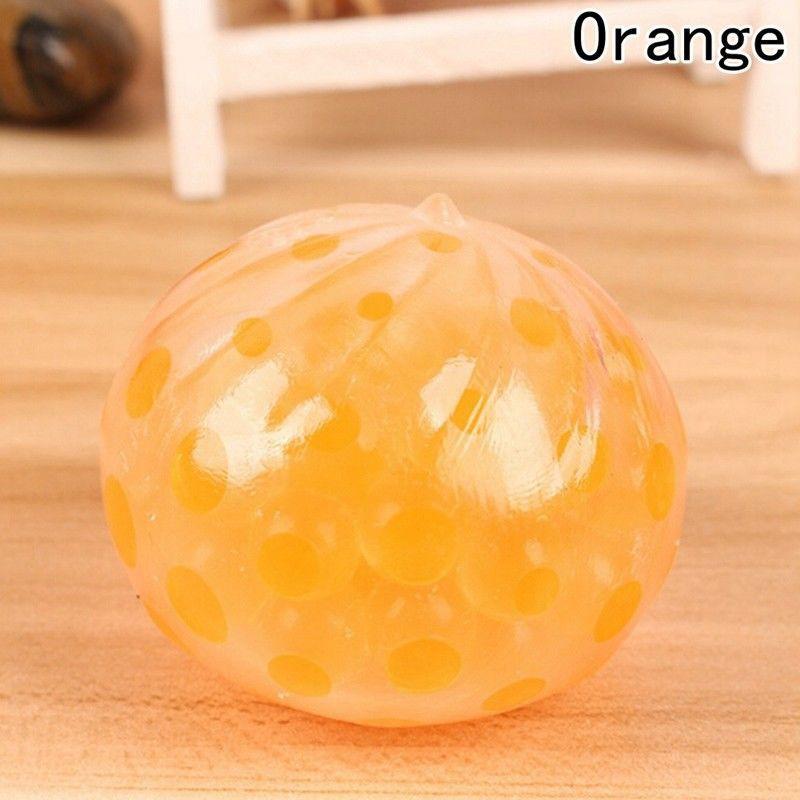 cFun Anti-Stress Clear Squishy Mesh Venting Ball Grape Squeeze Sensory Fruity Toyz
